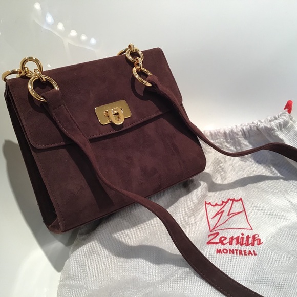 Zenith Bags Stunning Vintage Zenith Rich Brown Purse Nwot Poshmark